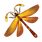 Firebreathing dragonfly