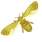 Golden glory bee