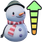 Snowman Giga Plush